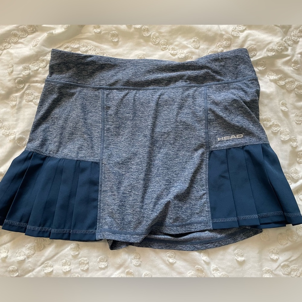 Blue Tennis Skirt